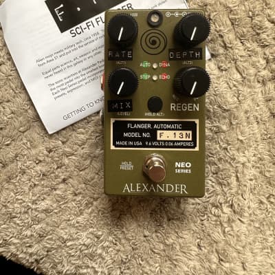 Reverb.com listing, price, conditions, and images for alexander-pedals-f-13-flanger