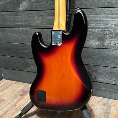 Fender Player Plus Active Jazz Bass 4 String Electric Bass Guitar - Sunburst image 5