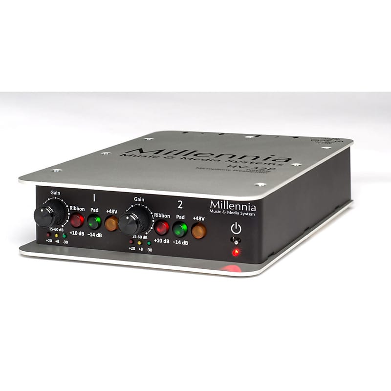 Millennia HV32P, Portable 2channel microphone preamp Reverb