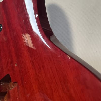 2007 Korean Korean Ibanez S470DXQM Red Viking Burst Guitar Body Floyd Ready image 16