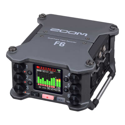 Zoom F6 Multitrack Field Recorder, 32-bit, 6 Inputs image 2