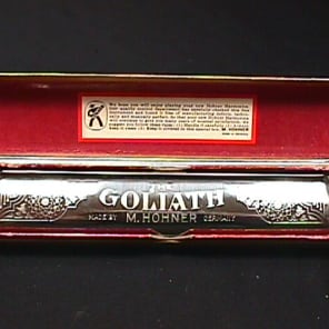 Hohner goliath harmonica top
