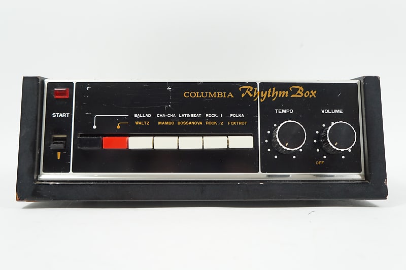 [SALE Ends Sep 23] COLUMBIA CRB-101 Rhythm Box Vintage Analog Drum Machine  Worldwide Shipment