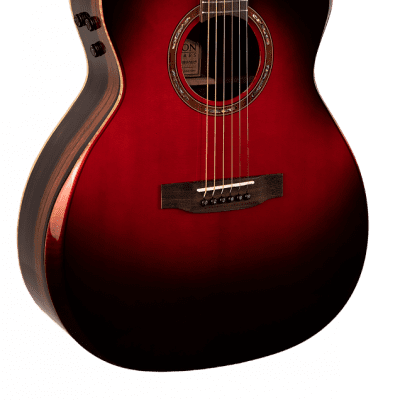 Teton STA180CEAB-AR Auditorium Body Solid Spruce Top Mahogany Neck 6-String Acoustic-Electric Guitar for sale