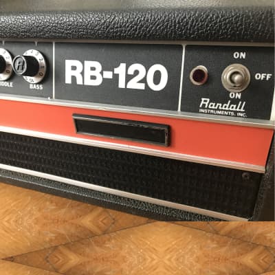 Randall Commander RB-120 Bass Head, Solid State image 4