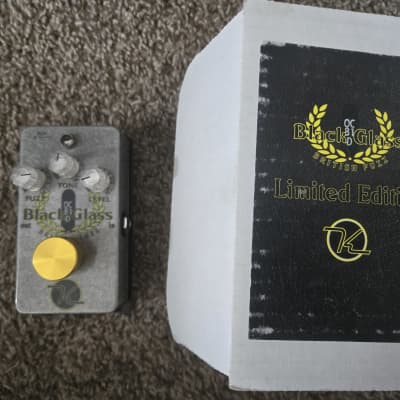 Reverb.com listing, price, conditions, and images for keeley-black-glass-british-fuzz
