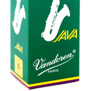 Vandoren SR275 Java Series Tenor Saxophone Reeds - Strength 5 (Box of 5)