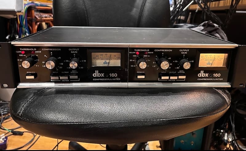 dbx 160 Compressor / Limiter Pair | Reverb