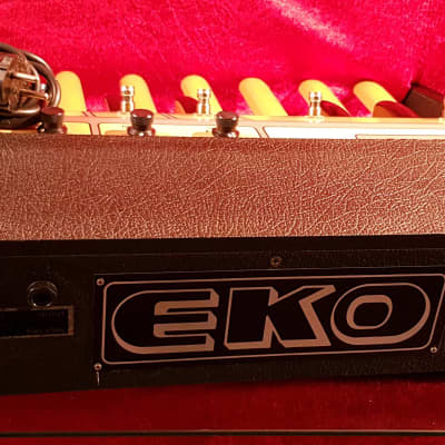 Vintage Rare 1982 EKO Synthesizer Bass Foot Pedal K1 Model 4101 Analog Bass Synth Taurus Clone TOP image 5