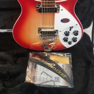 Rickenbacker 620 Fire Glo, Stereo, NEW Gotoh Tuners, Rosewood FB, HSC for sale