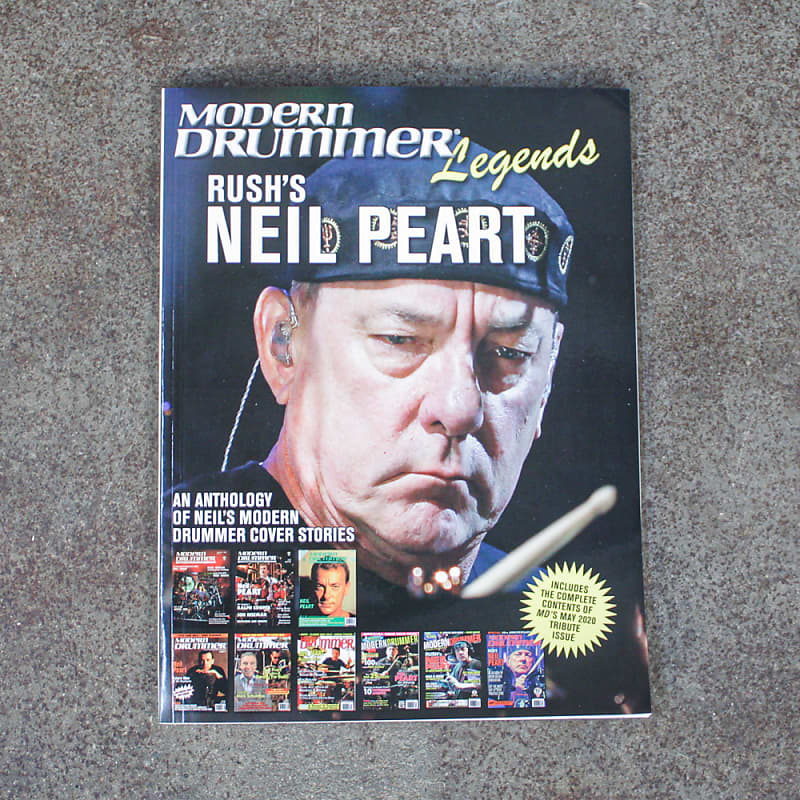 Neil Peart Modern Drummer Legends | Reverb