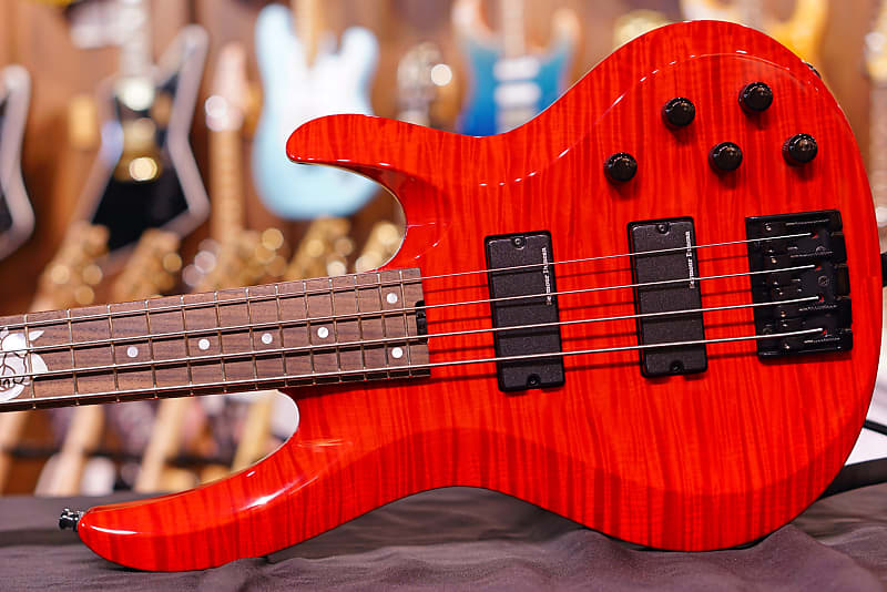 ESP bass BTL Lisa II red Bandri! girls band party! collaboration roselia  series