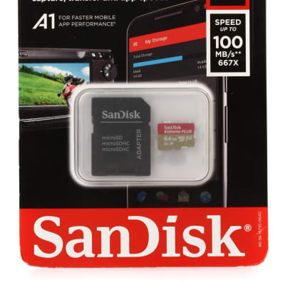 SanDisk Ultra microSDXC Card - 64GB, Class 10, UHS-I