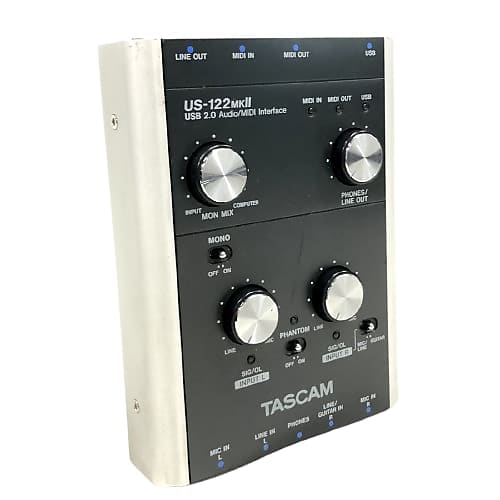 Tascam US122MKII USB Audio/Midi Interface #2418 - USED