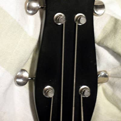 Jerry Jones Longhorn Bass 1992 - Left-Handed Black image 5