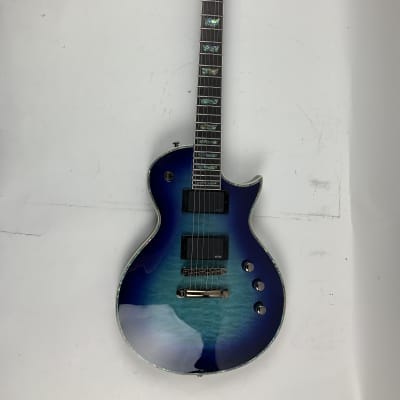 ESP LTD EC-1000 QM VSH  Violet Shadow Electric Guitar - B-Stock image 6