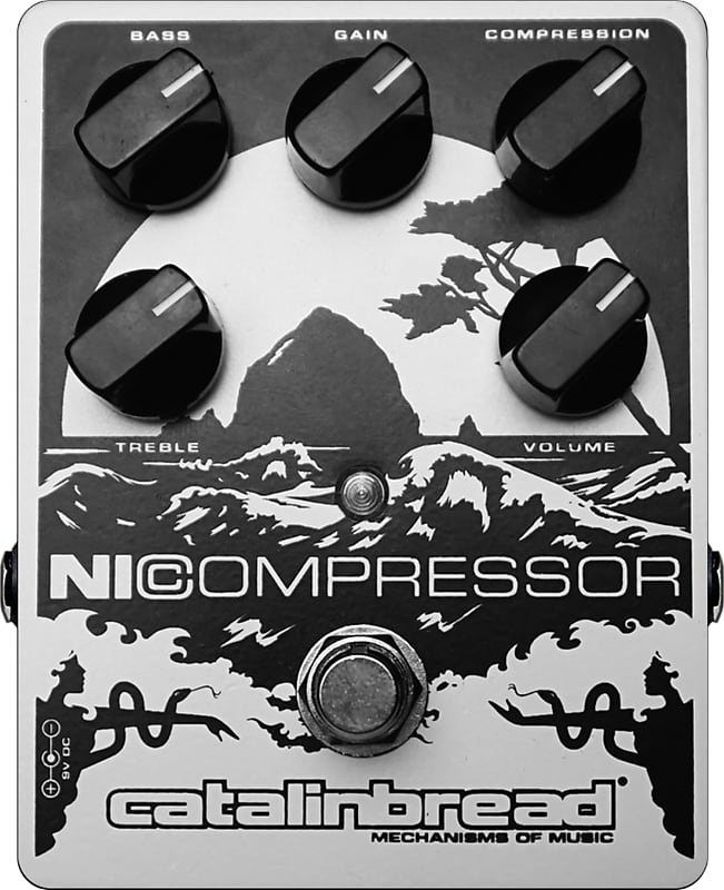 Catalinbread NiCompressor Effects Pedal SOFT PEARL image 1