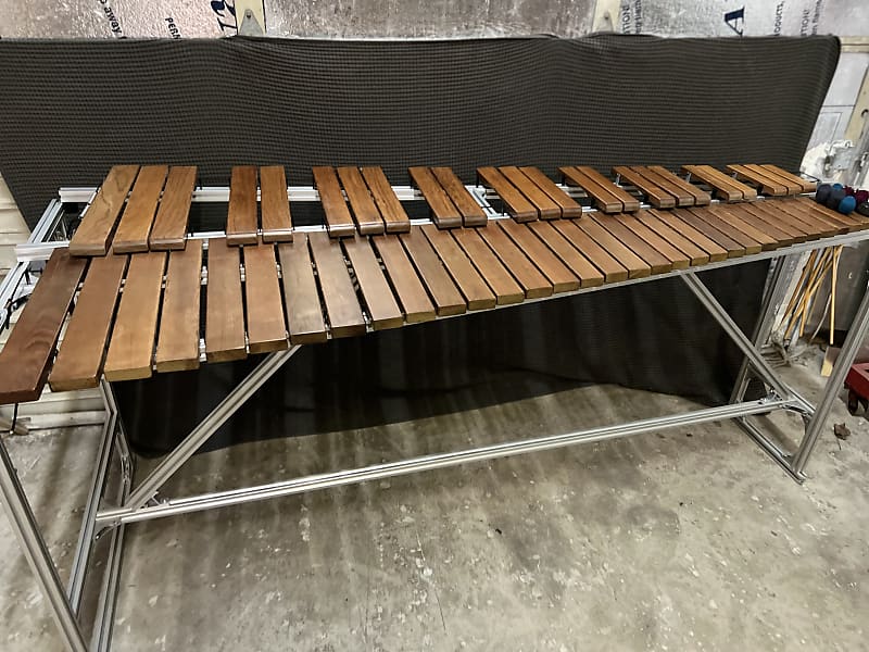 4.8 Octave Bergerault Rosewood Marimbas multiple sets Reverb