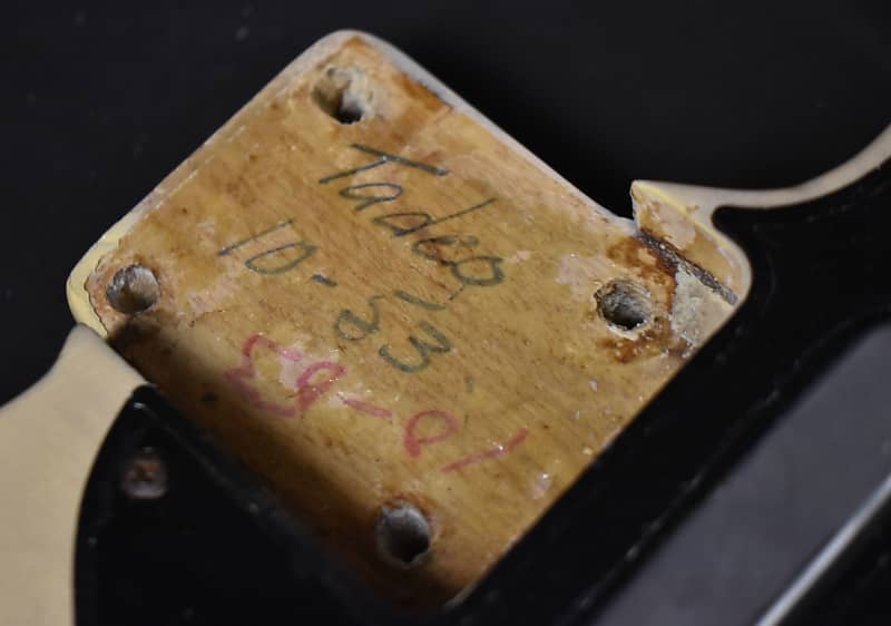 1953 Fender Telecaster Blackguard Butterscotch Blonde w/HSC image 24