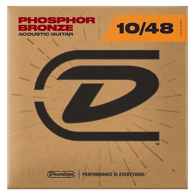 Dunlop Phosphor Bronze10-48 Light image 1