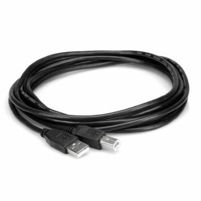 Hosa USB-215AB - High Speed USB Cable - Type A to Type B - 15 ft image 2