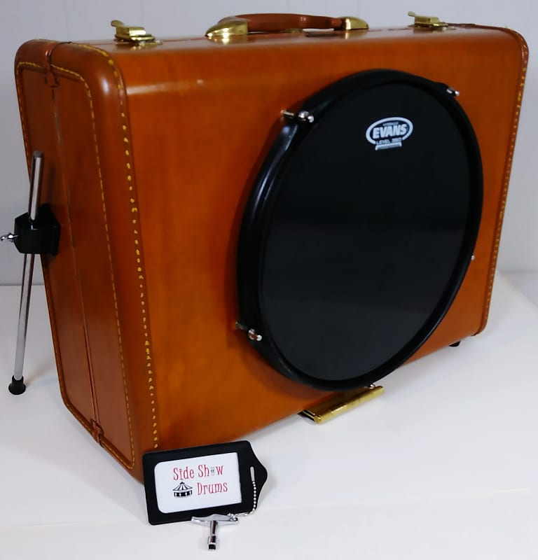 The "Huntsman" Suitcase Kick Drum/ Made by Side Show Drums Reverb