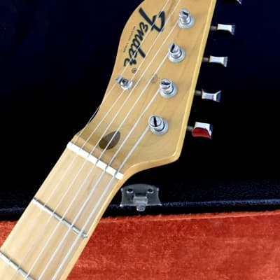 LEFTY! Vintage Early 1973 Original Fender USA Telecaster Ash Body Blonde Relic 1 Piece Maple Neck 7.6 lb HSC image 13