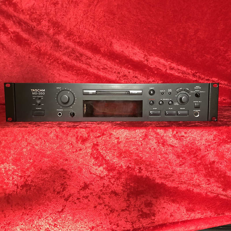 TASCAM MD350 Professional Minidisc Recorder Reverb
