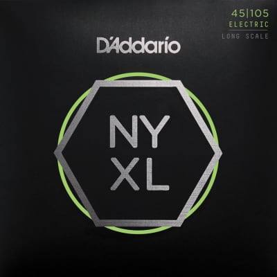 D'Addario NYXL45105 - Long Scale, Light Top/Medium Bottom, 45/105 image 1