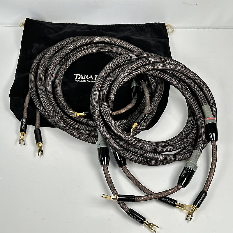 Tara Labs The 2 Speaker Cables; 8ft Pair; Switchable Terminations