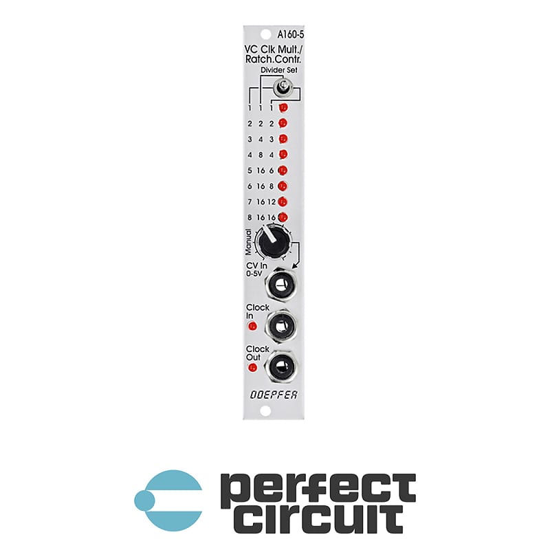 Doepfer A-160-5 Voltage Controlled Clock Multiplier / Ratcheting Controller image 1