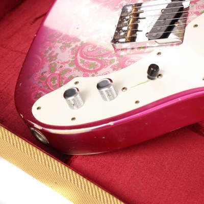 Fender Custom Shop Limited Edition 50's Thinline Telecaster Relic Pink Paisley image 9