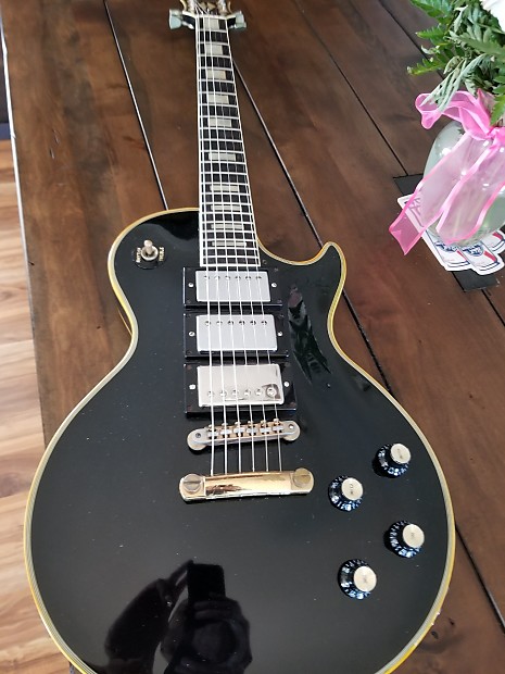 Greco EG-600P Peter Frampton c 1978 1980 - Black beauty Les