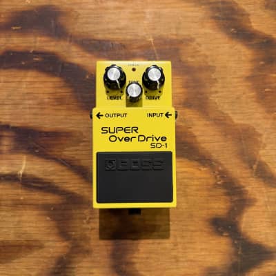 BOSS SD 1 SUPER Over Drive JAPAN NEC C4558C | Reverb