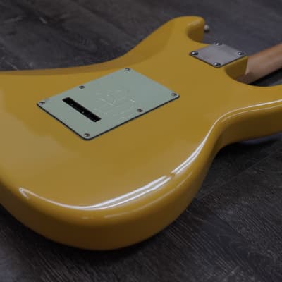AIO S4 Left-Handed Electric Guitar - Buttercream (Mint Pickguard) image 13