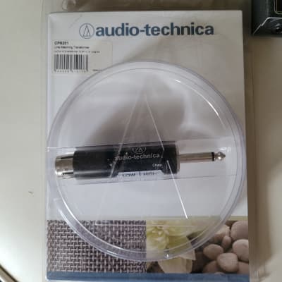 Audio-Technica CP8201 XLR-F to TS Microphone Impedance Transformer