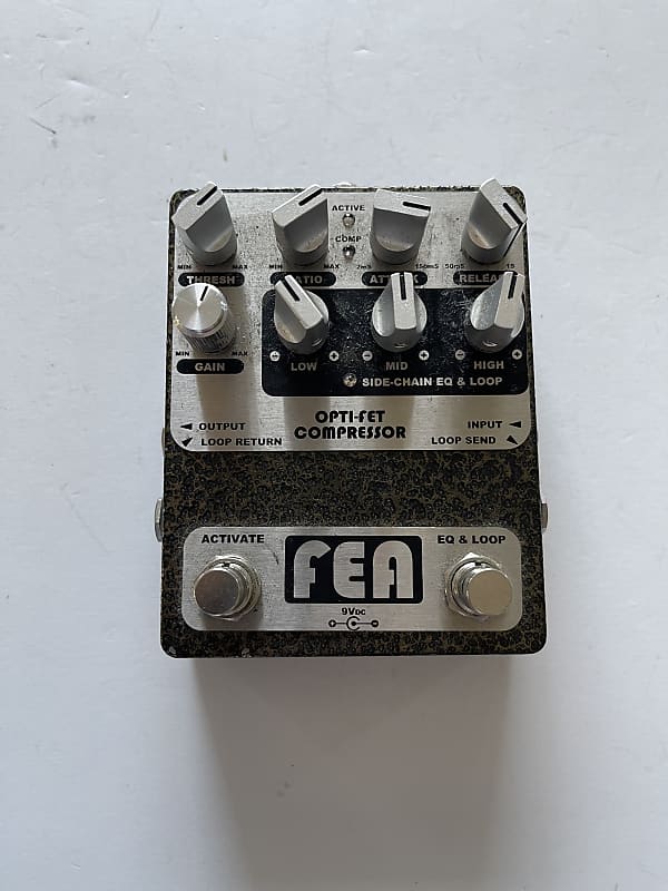 FEA Opti-Fet Compressor Equalizer EQ & Loop Send/Return