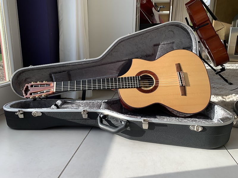 Hanika 60PF Cocobolo Spruce ClassicCut 2015 | German Masterbuilt Classical Guitar LR Baggs Anthem image 1