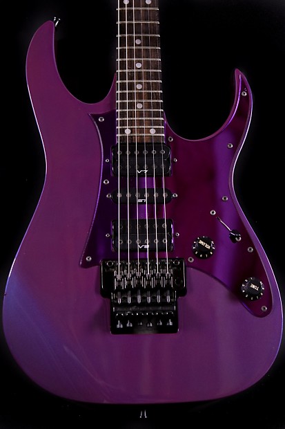 Ibanez RG550 Genesis Collection Electric Guitar Purple Neon