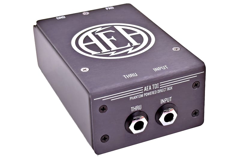 AEA Ribbon Mics TDI PhantomPowered Direct Box Reverb