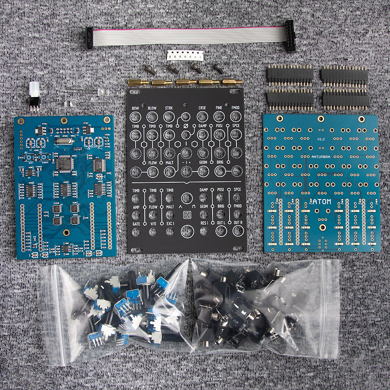 Antumbra Atom Micro Mutable Instruments Elements Eurorack Module DIY Kit: PCB, Panel, Components image 1