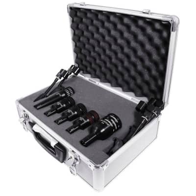 Audix DP5A 5-Piece Drum Microphone i5 D4 D6 D2 Set Mic Kit w/ 20ft Mic Cables image 3