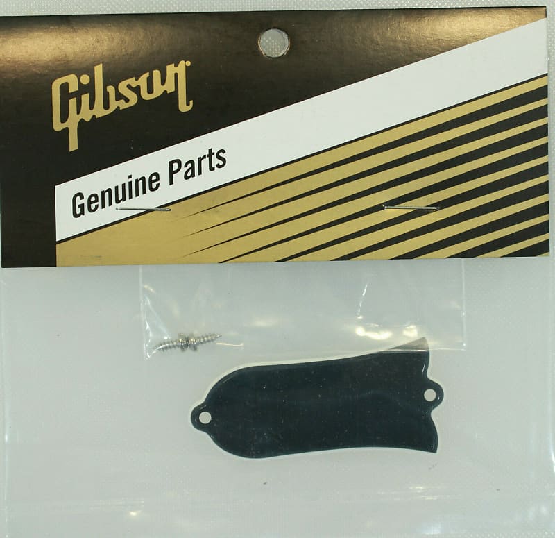 GIBSON Les Paul Blank 2-Ply Truss Rod Cover w/Screws - Brand New Genuine. image 1