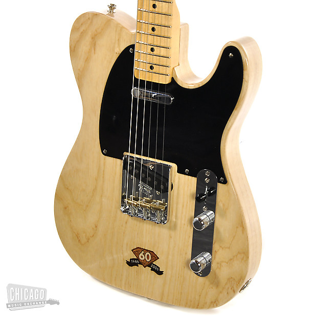 Fender 60th Anniversary '52 Reissue Telecaster Natural | Reverb