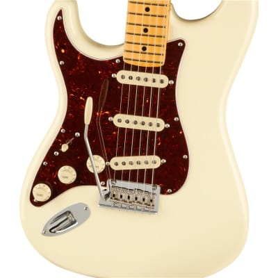 Fender American Professional II Stratocaster, Maple Fingerboard, Olympic White, Left Handed image 4