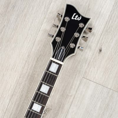 ESP LTD Bill Kelliher Signature Sparrowhawk Guitar, Vintage Silver Sunburst image 8