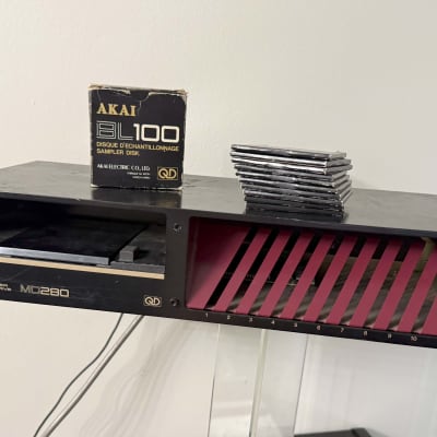 Akai MD280, Rare QD Drive for S612 Sampler