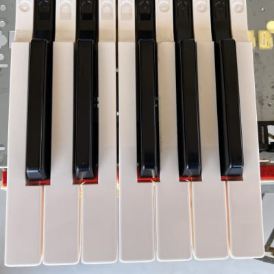 Korg-Yamaha Early Synth Key Lot Trinity Mid 90's - Gray