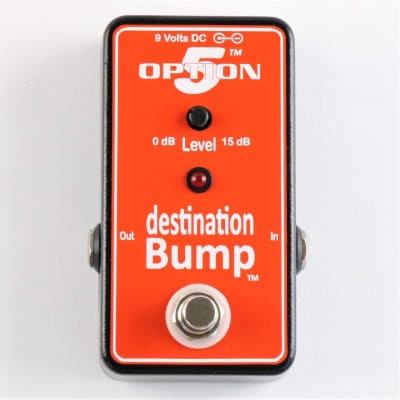 Reverb.com listing, price, conditions, and images for option-5-destination-bump-effects-pedal