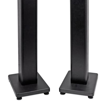 (2) Rockville 36” Studio Monitor Speaker Stands For Focal ALPHA 65 Monitors image 4